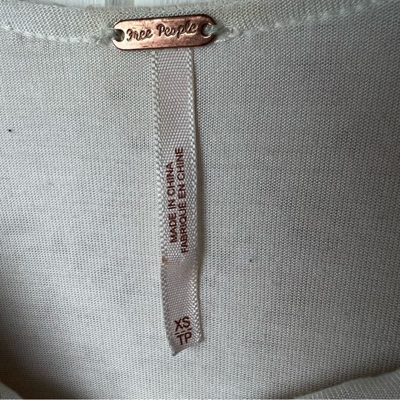 Free People Rose Garden Eyelet Lace Pleated Mini Dress - Picture 10 of 14